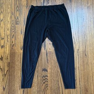 PolarMAX Classic Black Men's XL Long John Sweatpants Warm Winter Outdoor Lounge